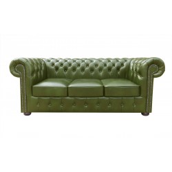 Sofa Chesterfield Classic XL Skóra 3 os.