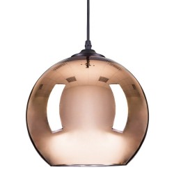 Lampa wisząca glamour miedziana Mirror Bolla 25