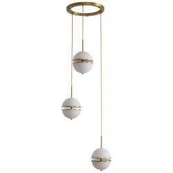 Lampa wisząca Glamour SFERA-3 LED 50 CM