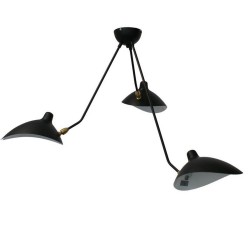 Lampa Raven CRANE-3P TRÓJRAMIENNA 90 CZARNA