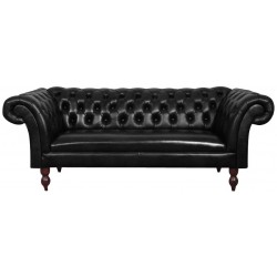 Sofa Chesterfield Maruna w skórze 2 os.