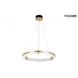 Lampa wisząca glamour SATURNUS 85 złota