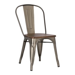 Krzesło Paris Wood Inspirowane Tolix