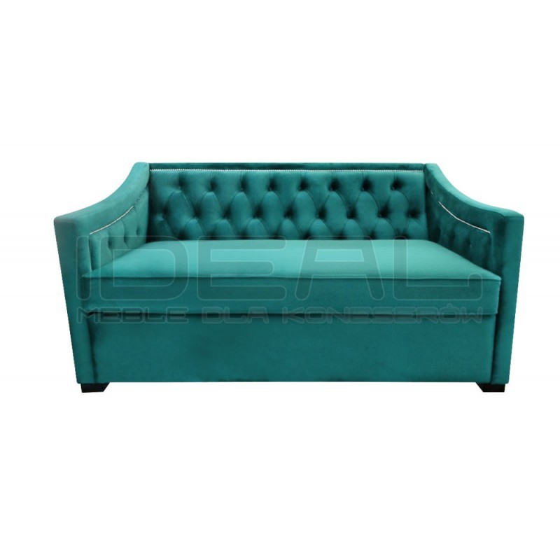 Sofa Chesterfield rozkładana Bergenia Plus z funkcją spania 2 os.