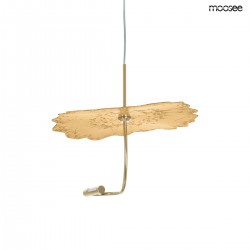 Lampa wisząca glamour LEAFS złota