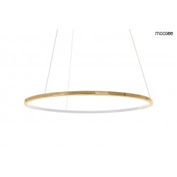 Lampa wisząca glamour RING SLIM 80 złota