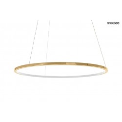 Lampa wisząca glamour RING SLIM 100 złota