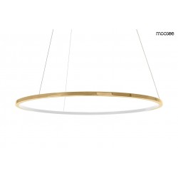 Lampa wisząca glamour RING SLIM 120 złota