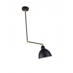 Lampa loftowa regulowana Factory czarna