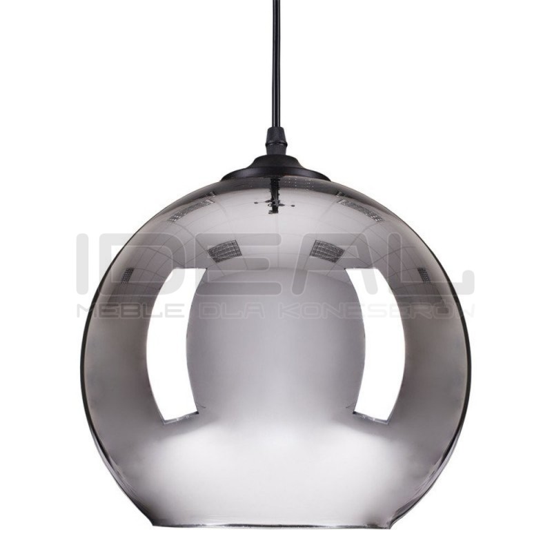 Lampa wisząca glamour srebrna chrom Mirror Bolla 30