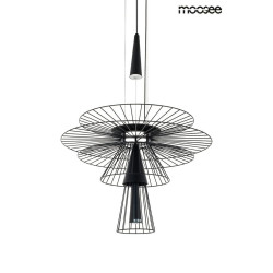 Lampa Wisząca geometryczna SESTO 250 czarna