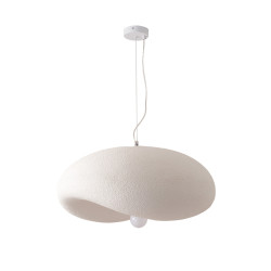 Lampa wisząca STONE FLAT biała 40