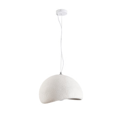 Lampa wisząca STONE biała 40