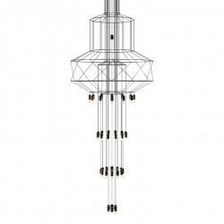 Lampa Wisząca geometryczna Flusso 43