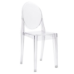 Krzesło przezroczyste Victoria Inspirowane Victoria Ghost