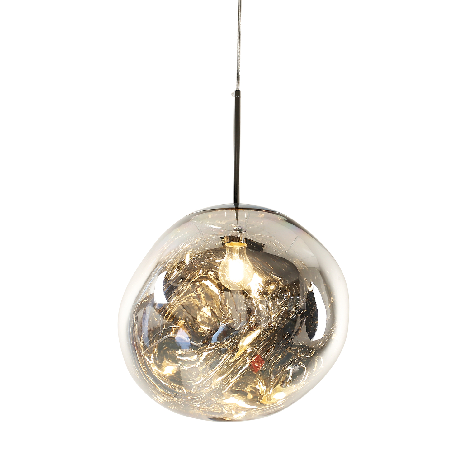 srebrna lampa Fusion Glam 28